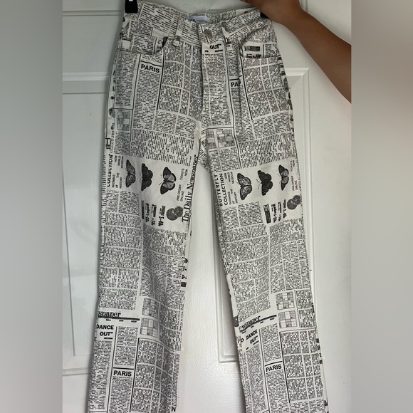 Zara Jeans Zara Newspaper Jeans Poshmark